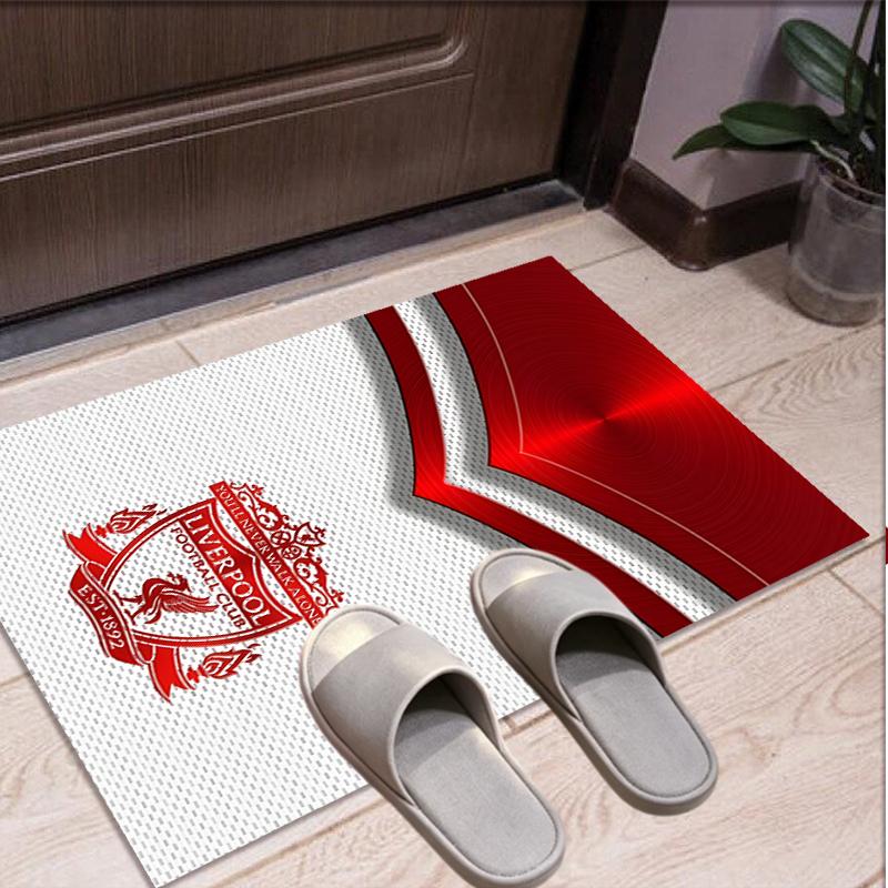 Football Club Pattern Rug, Indoor/Outdoor Mat, for Picnic, Gameroom, Bedroom, Office, Living Room, Home Decor Carpet, Birthday Gift