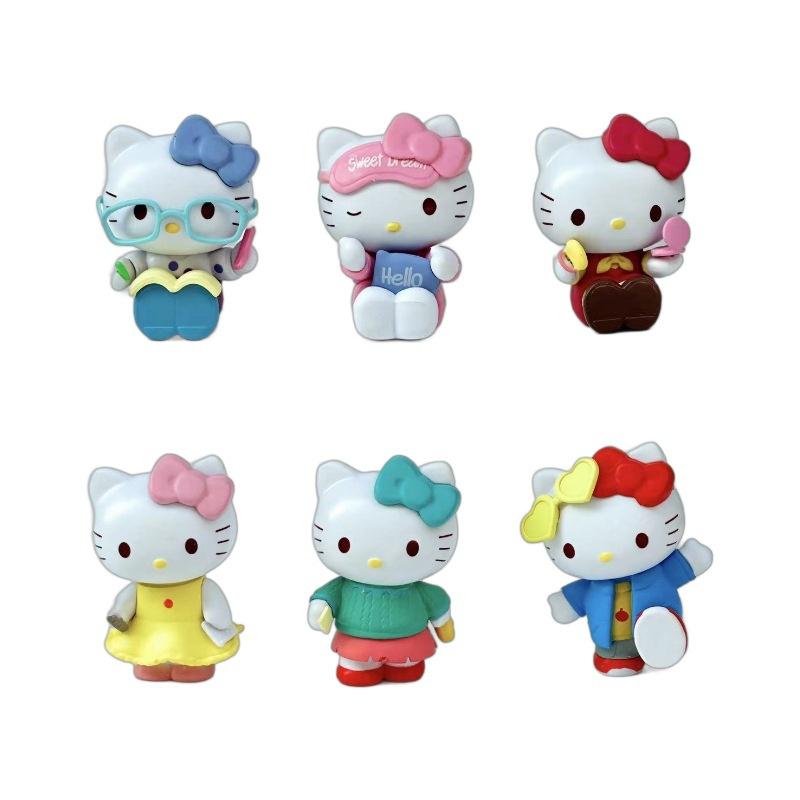Cute  Action Figure Toys, Collectible Anime Model Dolls Desktop Ornament For Kids Girls Birthday Gift