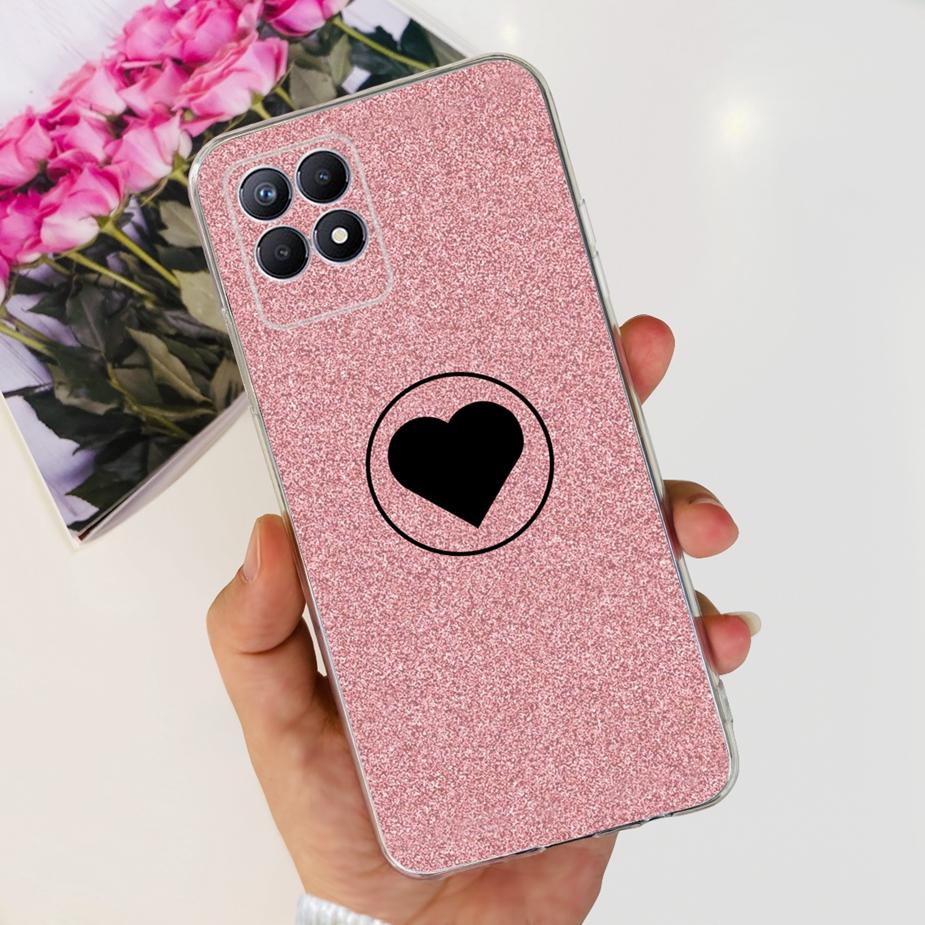 For Realme 8i Case Realme 8 Pro Cute Cartoon Cover Clear Silicone Soft Phone Case For Realme8 Pro Realme 8 5G 8i Back Cover Bags