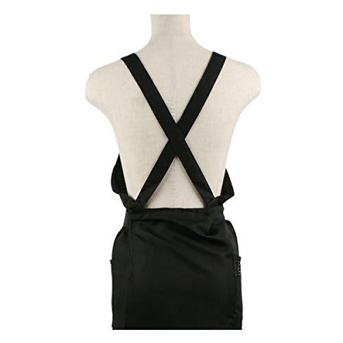 Seven Esthe Stone Apron, Uniform, Salon Apron, Nail Apron, Work Apron, Professional Apron, Staff Apron, Cafe Apron, Black, Plain Apron, Workwear