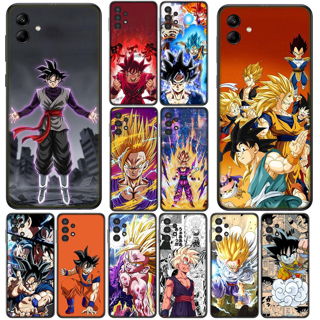 Cover for Samsung Galaxy S25 S24 S23 Fe Ultra Plus S7 Edge A05 A06 A16 A55 A15 A35 Case Gokus Dragons Balls Son Gohan Super