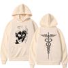 El Matador Ilia Topuria Tattoo Graphic Hoodies Men Women Harajuku Classic Gothic Sweatshirt Oversized Hoodie