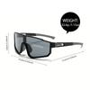 Herren Oversized Fahrradbrille für Männer Fahrrad Winddicht Bunte Beschichtung Sonnenbrille Outdoor Sport Motorradfahren