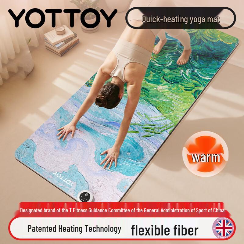 yottoy 2025 Heated Yoga & Fitness Mat