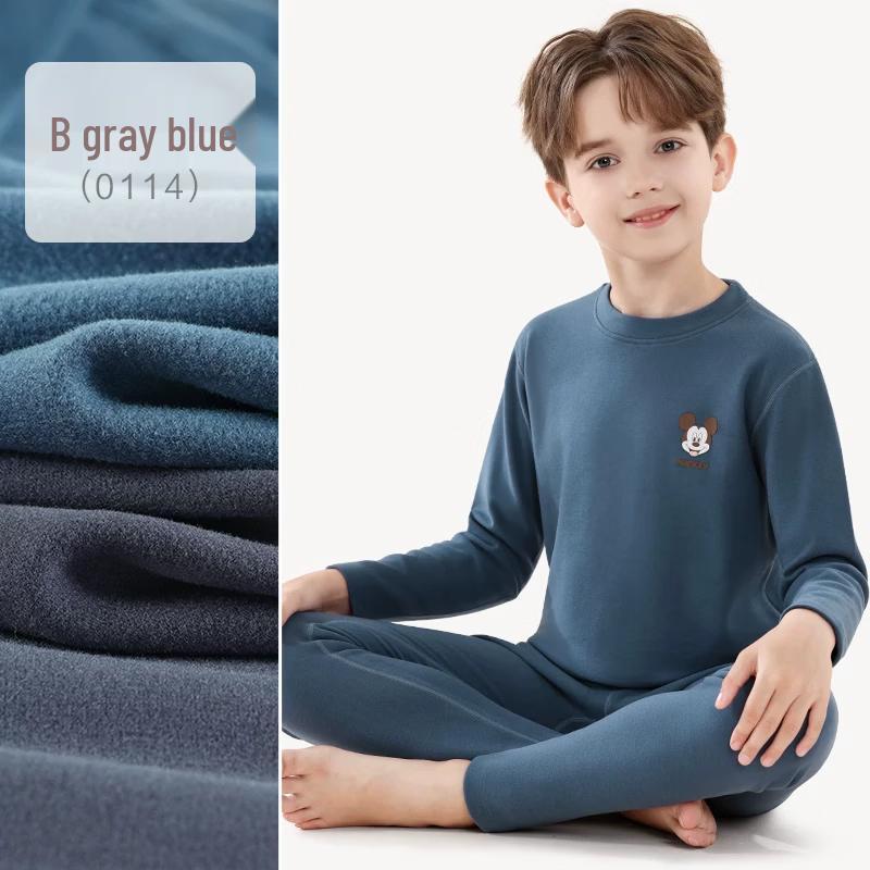Disney Boys' Thermal Underwear Set - Antibacterial Long Johns