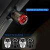 C200 E200 For Mercedes Benz 4Pcs Car Tire Valve Stems Cap Knurling Style Tire Valve Cap for Mercedes Benz W211 W204 W210 W203 CL