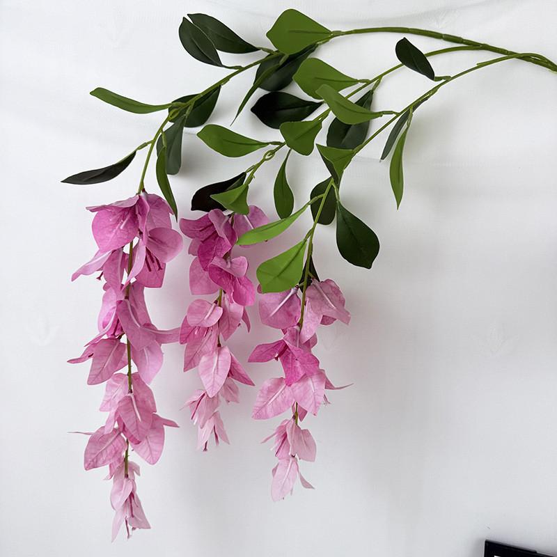 Flower Artificial Bougainvillea Hotel Restaurant Window Decoration Room Ornament