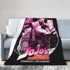 JoJos Bizarre Adventure Anime Blanket Multi-size Super Soft and Warm Throw Blankets for Sofa Couch and Bed