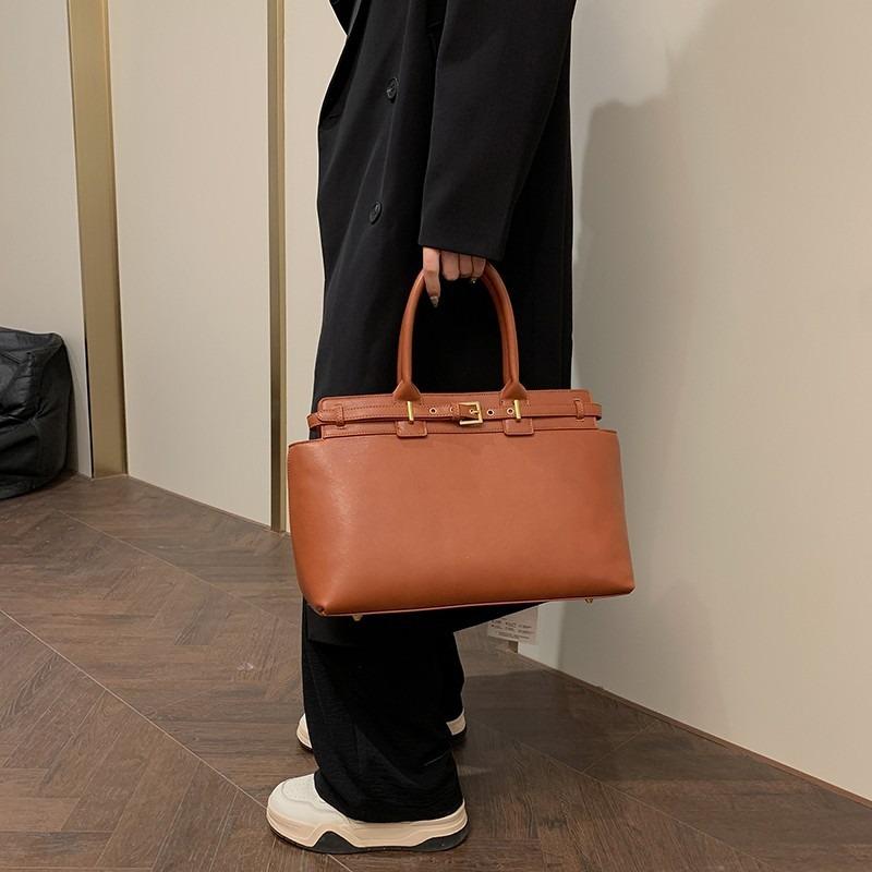 Women's Bag New Large-capacity Handbag Bag Women's Tote Bag Belt Decoration Fashionable Commuter Shoulder Bag