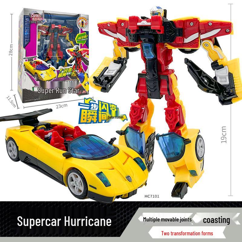 Kabo Car God: Rescue League Transformer Firefighting & Medical Robot Toy Set for Boys