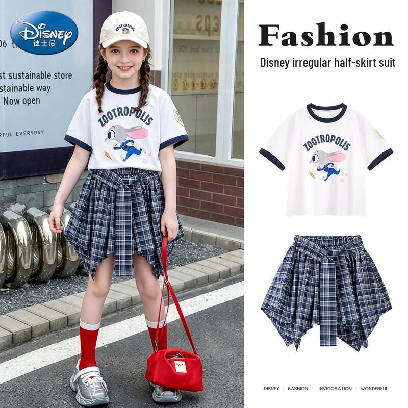 Disney Girls Judy Short Sleeve Skirt Set XL