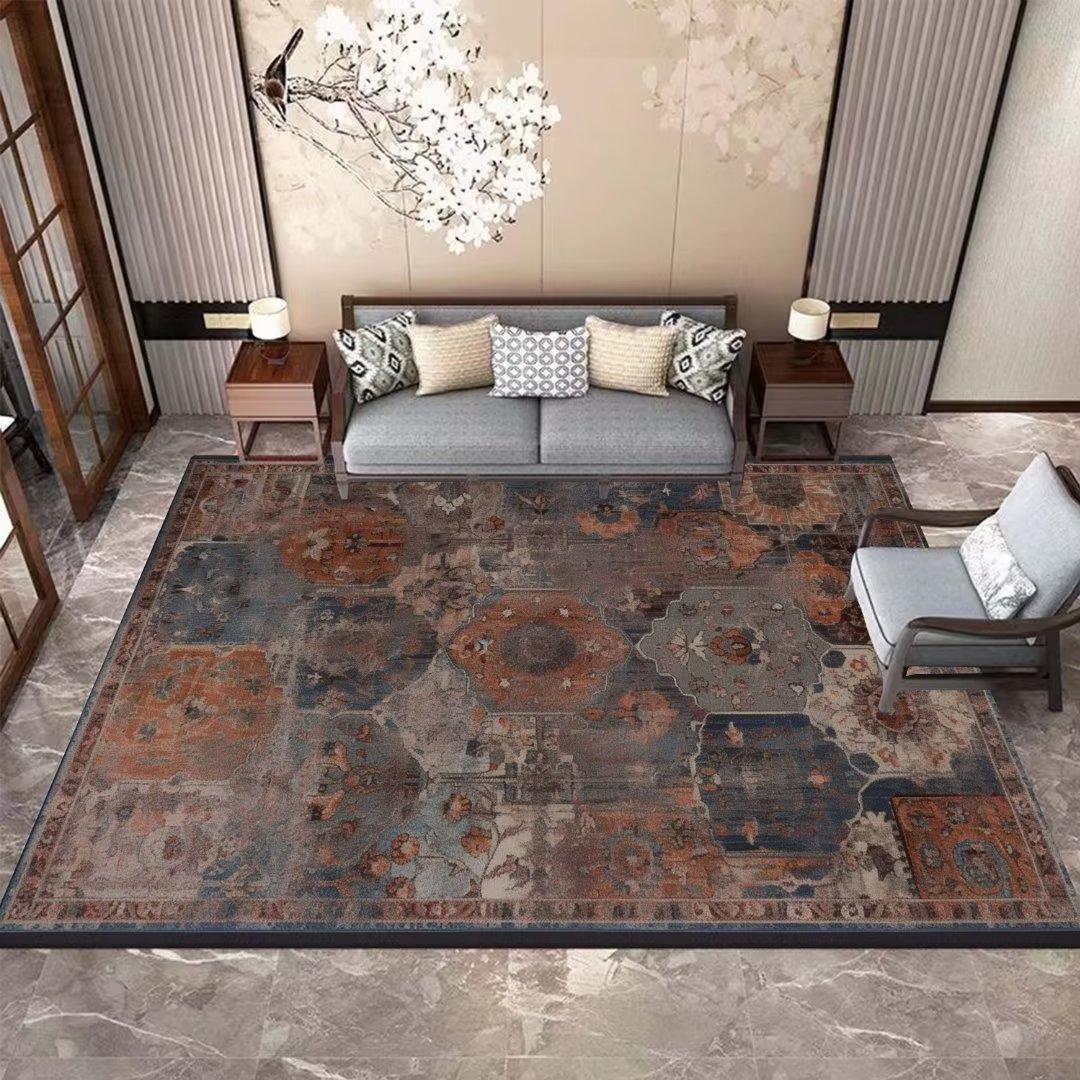 

Persian Red Absorbent Carpet Non Slip Kitchen Mat Large Size Home Decor Living Room Rugs Entrance Door Mat Alfombras 60*90cm