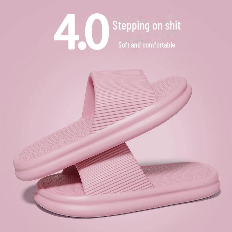 Men's and Women's Summer Non-Slip Indoor/Outdoor EVA Bathroom Slippers with Free Shipping