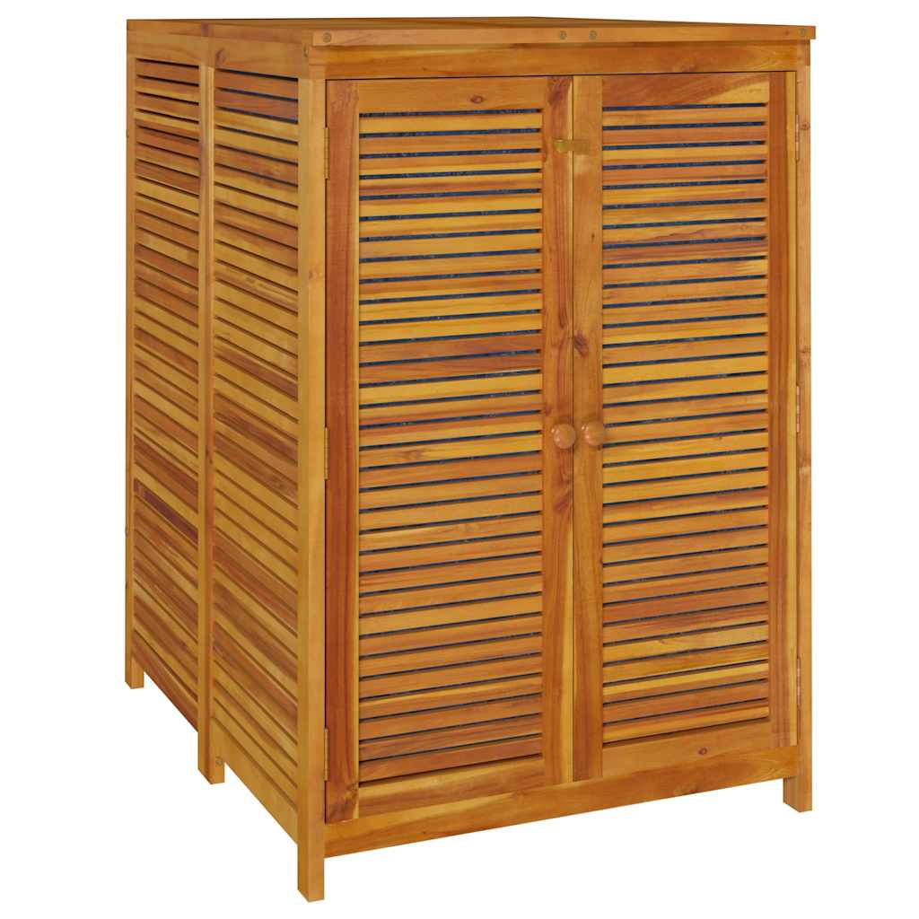 Garden Storage Box 70x87x104 Cm Solid Acacia Wood