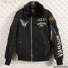 Nylon Jacket Eagle Embroidery Patch Black XXL [Vanson] B-15B NVJK-2404