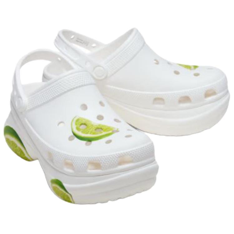 Crocs Bae Clog Clogs Women's White Green 211311-320
