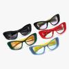 Fashionable Trendy New Cat Eye Sunglasses European American Hip-hop Concave Shaped Cross-border Personalized Street Photography Fashion Show Glasses