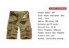 Men's Multi-Pocket Casual Mid-Length Workwear Shorts