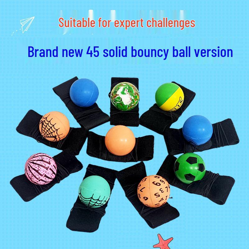 

Светящийся прыгающий мяч на запястье для детей и пожилых людей - Координация рук и глаз и тренировка физической формы