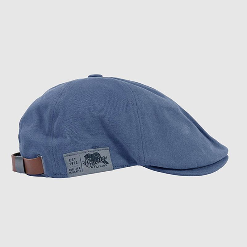 Katoenen Peaky Blinders Petten voor Mannen Hoeden Baretjes Brits Westerse Stijl Ivy Cap Klassieke Winter Vrouw Vintage Linnen Baret One Size gray
