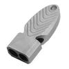 Double Tube Safety Whistle Camping Emergency Whistle Survival Equipment Titanium Alloys Whistle for Survival Lifesaving