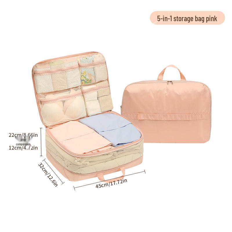 Compact Wardrobe Storage Bag for Jackets & Quilts