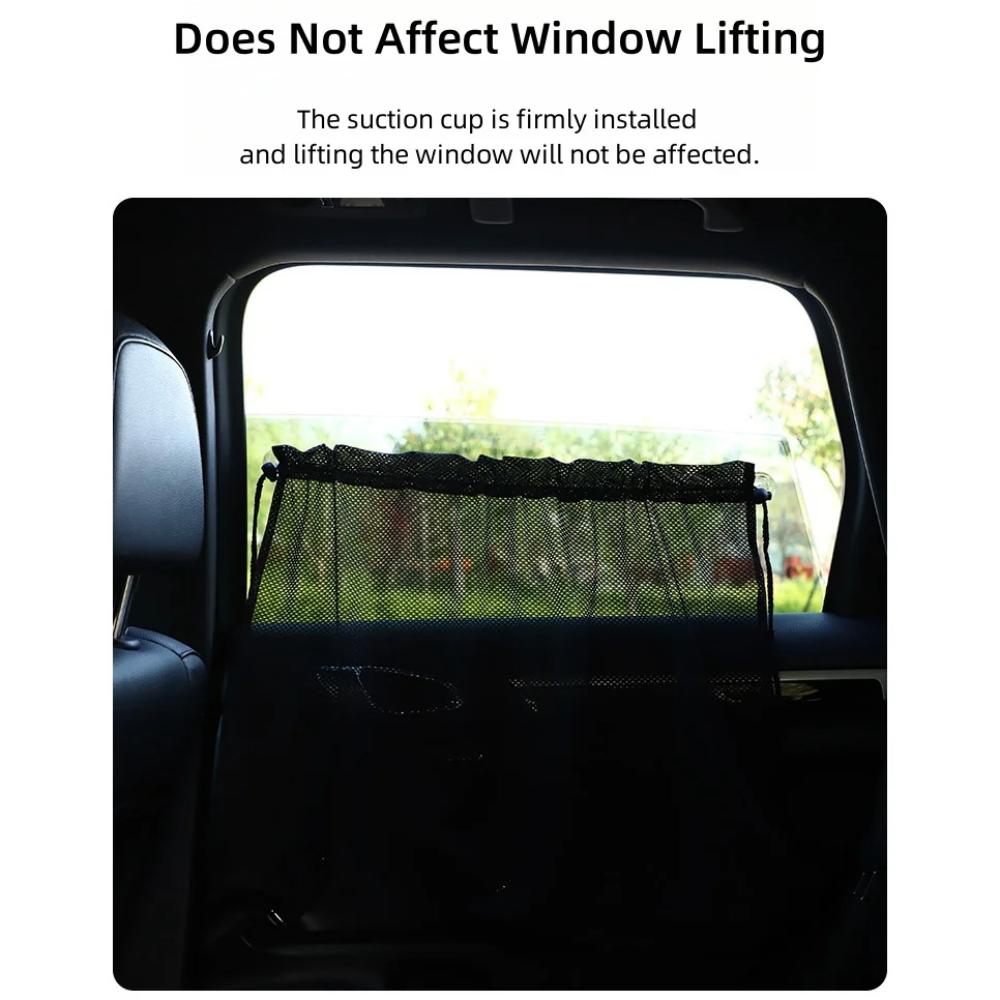 Sun Protection Mesh Sunshade Auto Supplies Sun Visor Car Side Window Shade Curtain  Summer