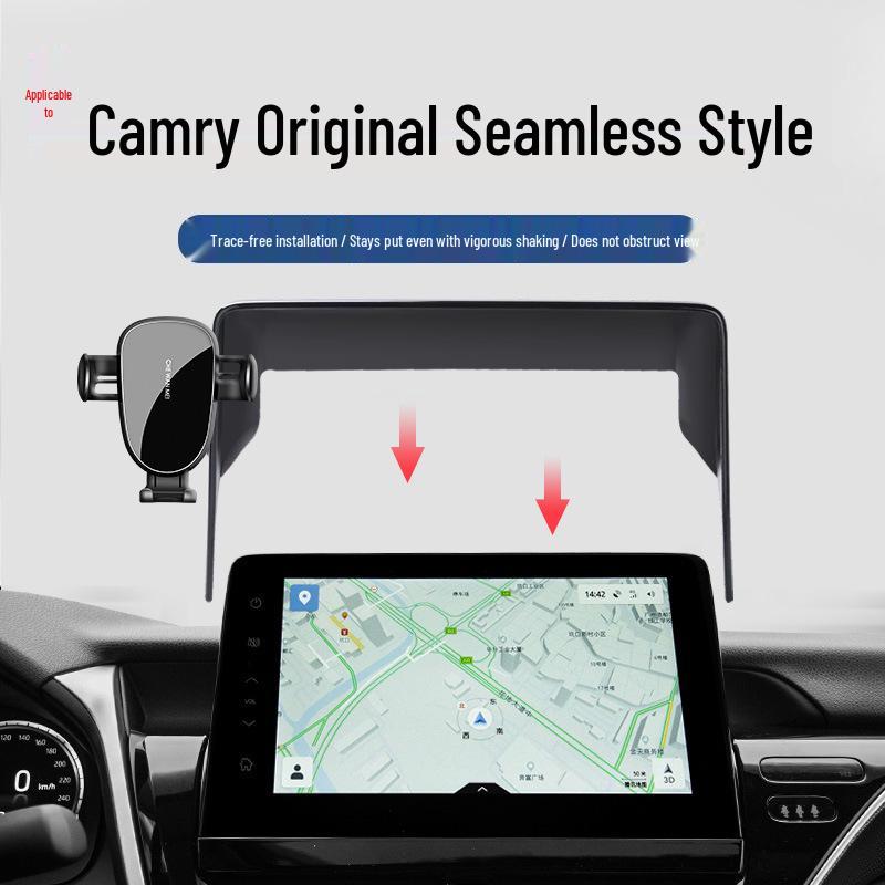 Toyota Camry 2023 8th Gen Car Mount - Luxury & Fashion Edition, Large Screen Center Console.