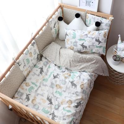 Baby Bedding Set Nordic Woven Cotton Baby Bed Linen For Newborns Kid Soft Crib Bedding For Boy Girl Nersury Bedding Set