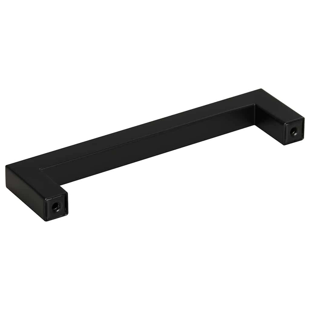 Furniture Handles 10 pcs Black 128 mm Stainless Steel
