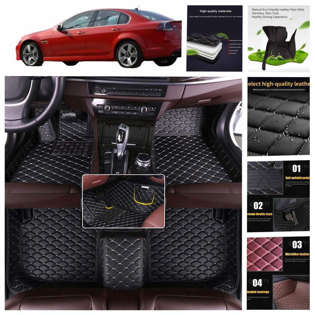 5D leather waterproof Custom Car Floor Mats For VW Passat Variant Estate Alltrack Auto Carpets Accessorie Coche liners