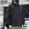 JEEP SPIRIT Men's Hooded Workwear Jacket