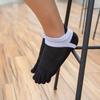 Invisible Sport Socks Toe Cotton Mesh Breathable Solid Simple Sweat-Absorbing Fitness Bike Run Hiking Travel 5 Finger Ankle Sock
