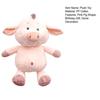 Cartoon Pig Plush Toy Stuffed Pink Pig Plushie Simulation Animal Doll Home Living Room Bedroom Decoration Boys Girls Birthday Gift