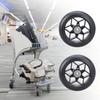 110mm Stunt Scooter Replacement Wheel with Bearings Aluminum Alloys Scooter Wheel Kick Scooter Accessories