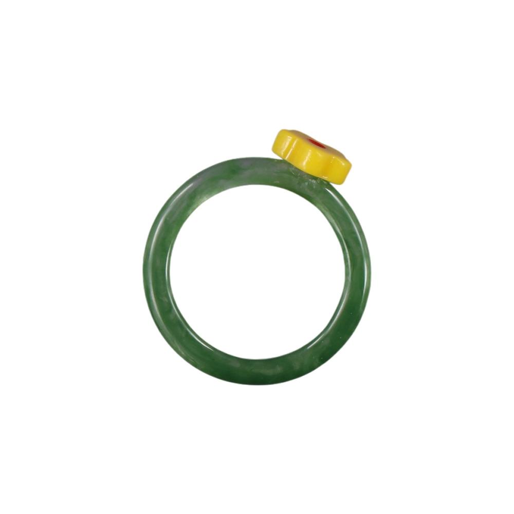 Transparent Cute Korean Girls Women Fashion Jewelry Acrylic Rings Resin Finger Rings