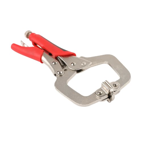 STEELMIGHT 4-Piece C-Shaped Locking Pliers, Maximum Opening: 40mm, Adjustable Vise C-Clamp, DIY Woodworking, Fixing Tools