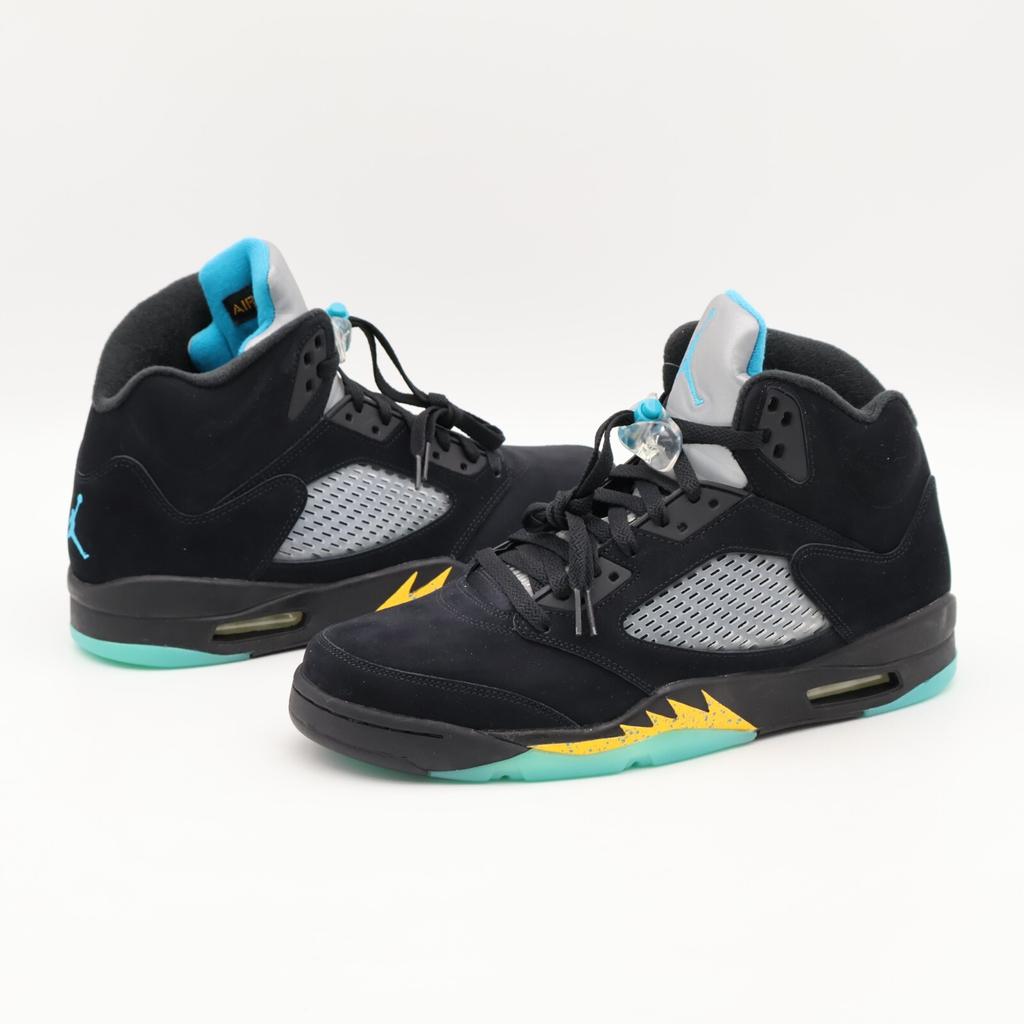 DD0587-047 Nike Air Jordan 5 Aqua Black Aquatone Taxi