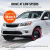 2PCS Thickened Snow Socks for Tires Snow Traction Tire Cover-Extra Large