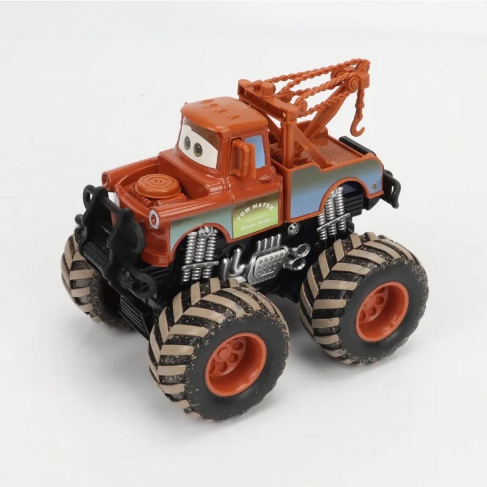 Auta Disney Pixar Auta Blesk McQueen rhapsody matador buldozer náklaďák Burák sklízecí stroj 1:55 Kovový model auta na odlití Hračka