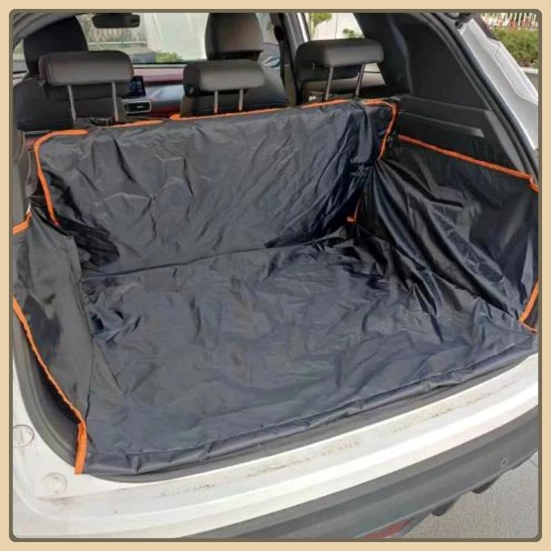 Dog Car Seat Cover Waterproof Pet Cat Carriers Travel Mat Hammock for Small Medium Large Dogs Car Rear Back Protector Safety Pad