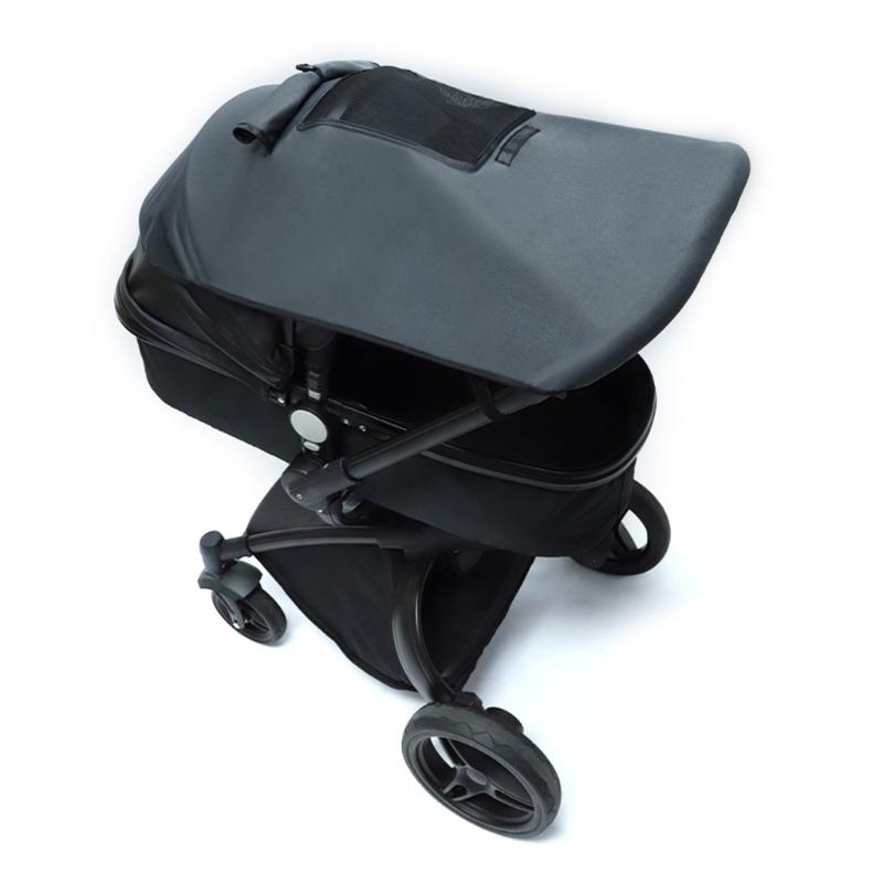 Baby Stroller Sun-Protection Cover UPF50+ UV Pram Sunshade Cover Elastic Stretchy Pushchair Sun Parasol Rainproof Cover