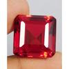 Fabulous Red Topaz Brazilian Natural Square Cut 90+ Ct Certified Loose Gemstone