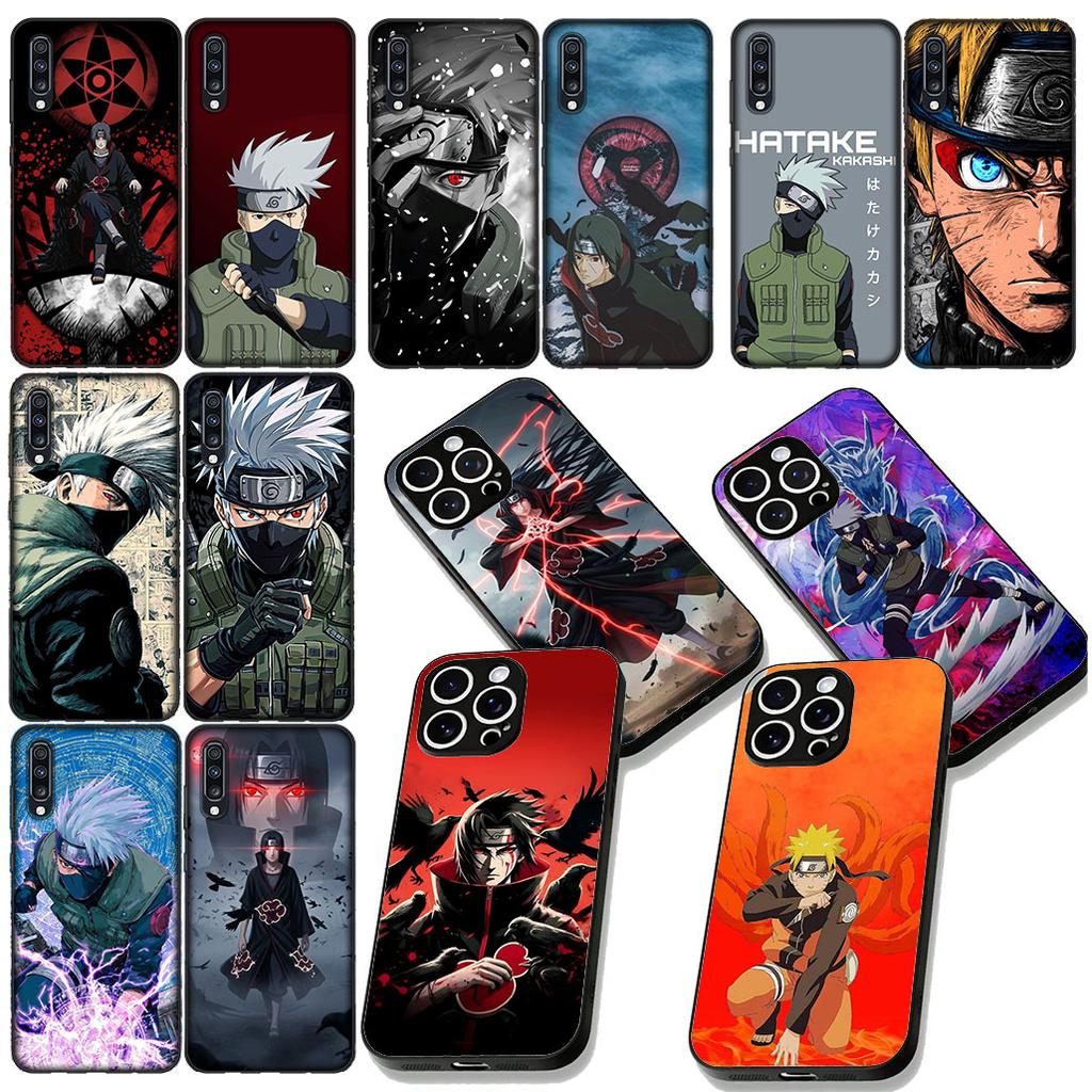 Uchiha Itachi Narutos Kakashi Hatake Phone Cover for Samsung Galaxy S22 S21 S20 FE Ultra Plus A35 A36 A37 A33 A34 A04 A71 Case