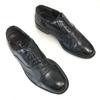 Lloyd Made In Germany Leather Straight Tip Balmoral Dress Shoes Size 8F 42 26.5cm Black(USED)