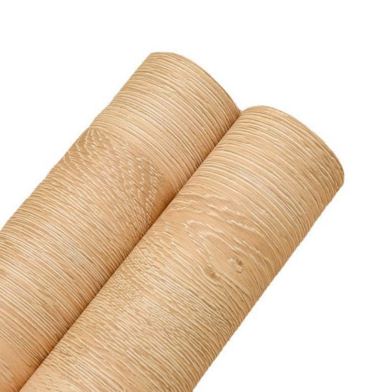 Gelbe Eiche Imitation Holzmaserung Vinyl Wasserabweisend Wandverkleidung Abnehmbarer Wandaufkleber Selbstklebend Küchenschrank Wohnaccessoire