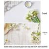 Double-Sided 3D Photo Backdrop for Food Photography and Still Life Props