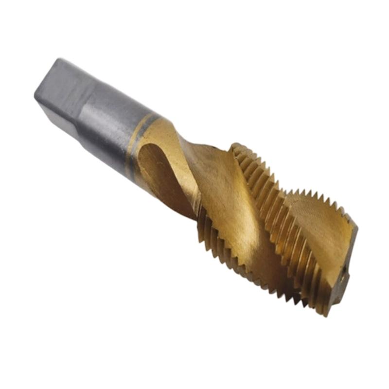 Spirals Flute Thread Tap G1/4 ZG3/8 NPT1 Coated High Speed Steel Machine Tapping Tool for Machinist Repair