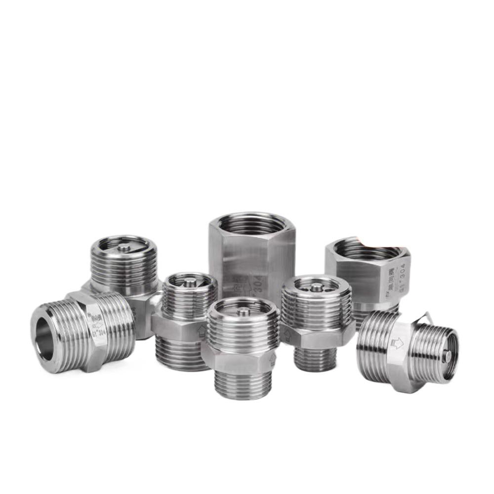 Válvula de retención unidireccional de acero inoxidable 304, rosca macho/hembra BSP de 3/4" y 1", para agua, gas, aceite, 240 grados Celsius, 3000 PSI