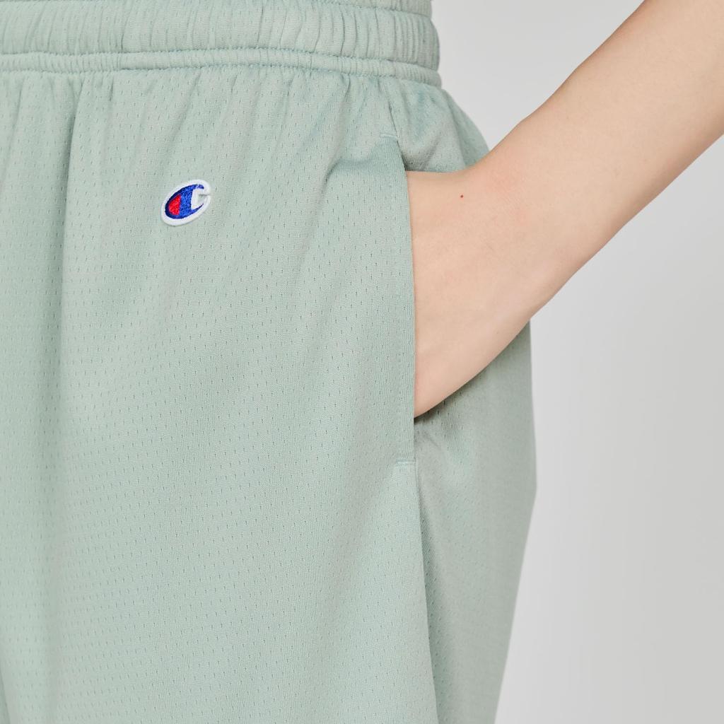 Champion Stretch Antibacterial and Rubber Print Basketball Shorts Medium Gray Kids' Quick-Drying Odor-Resistant (CK-BB530)